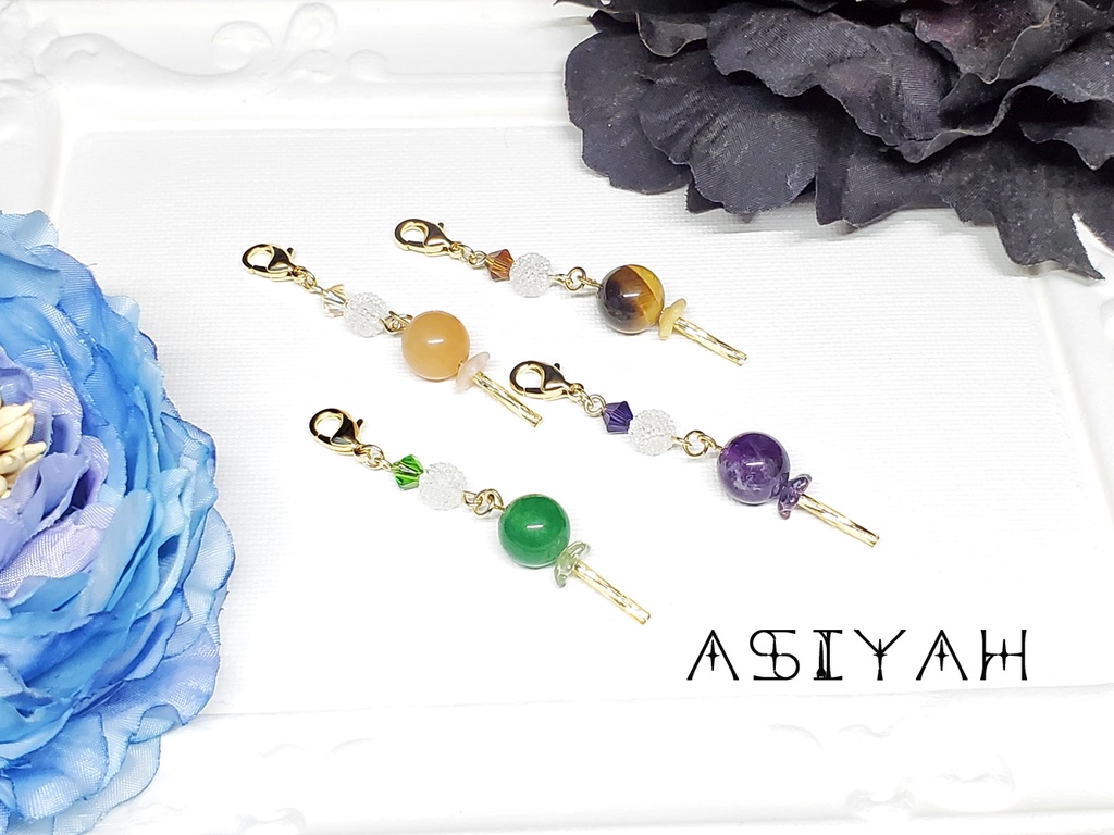 LoR/LC天然石キャンディチャーム