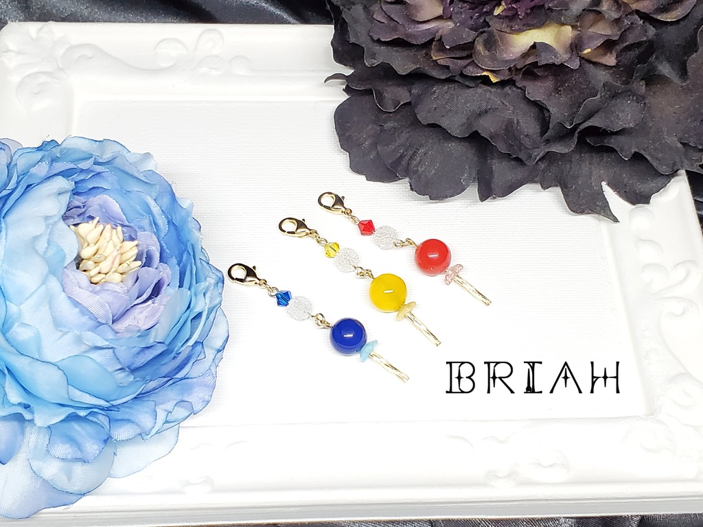 LoR/LC天然石キャンディチャーム