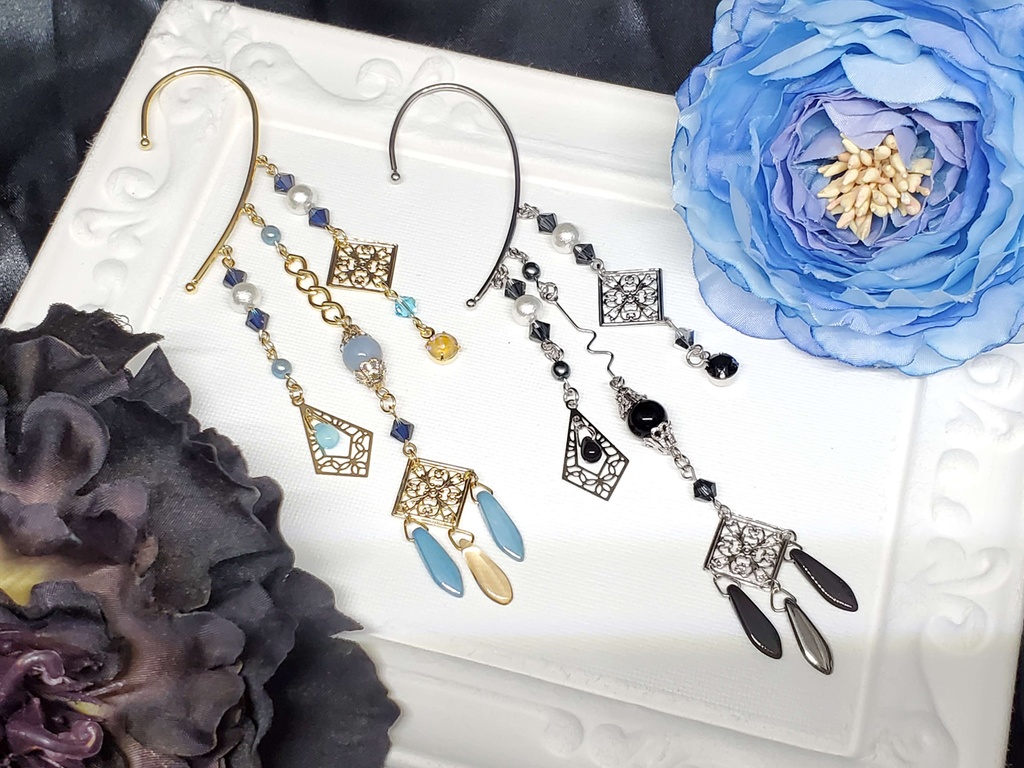 LoR/LC天然石イヤーフック