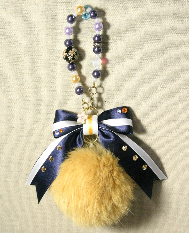 大将組なでもふバッグチャーム