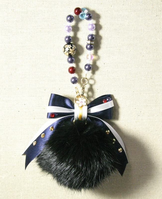 大将組なでもふバッグチャーム