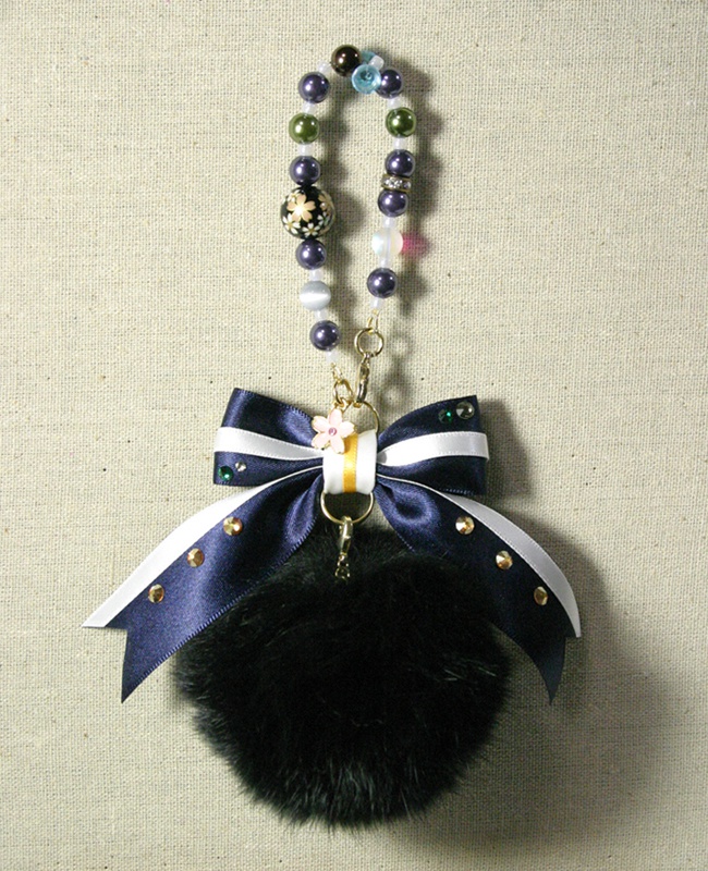 大将組なでもふバッグチャーム