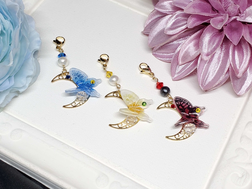 LoR/LC蝶と月のチャーム