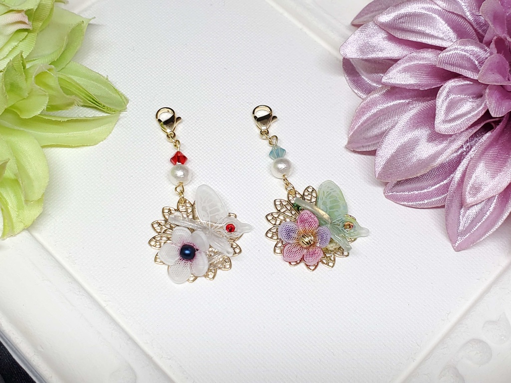 蝶と花の先導者と分身チャーム