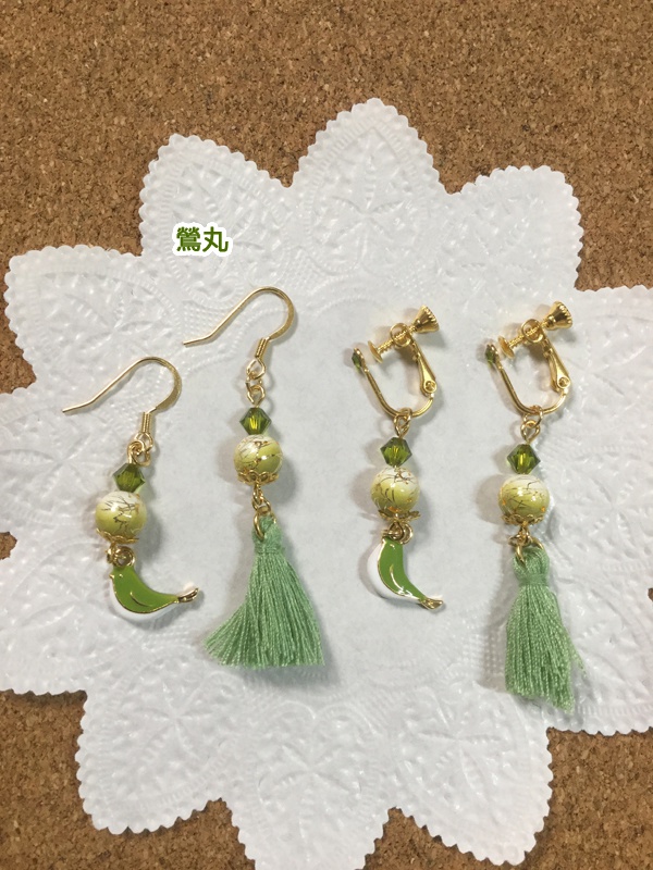 刀剣イヤリング&ピアス@古備前+青江