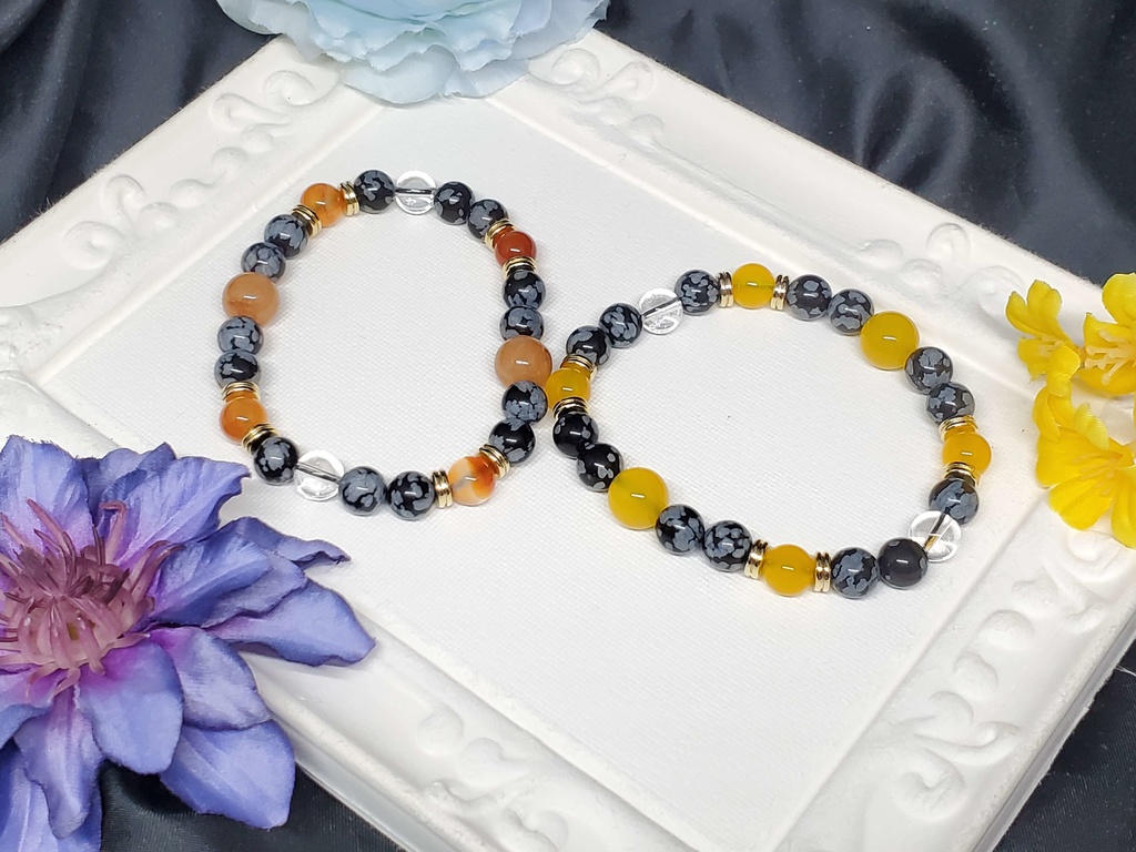 LCB囚人天然石ブレスレット