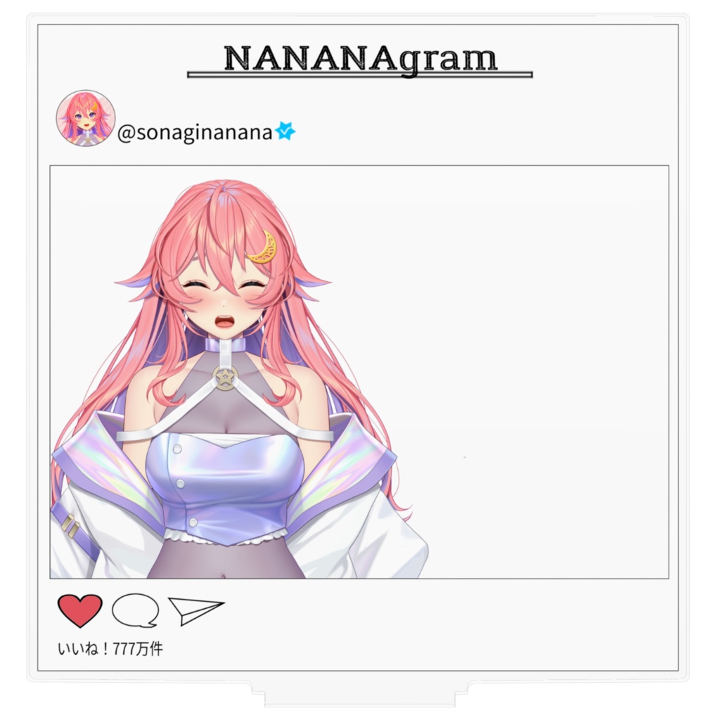 なななインスタ風アクスタ160x160mm