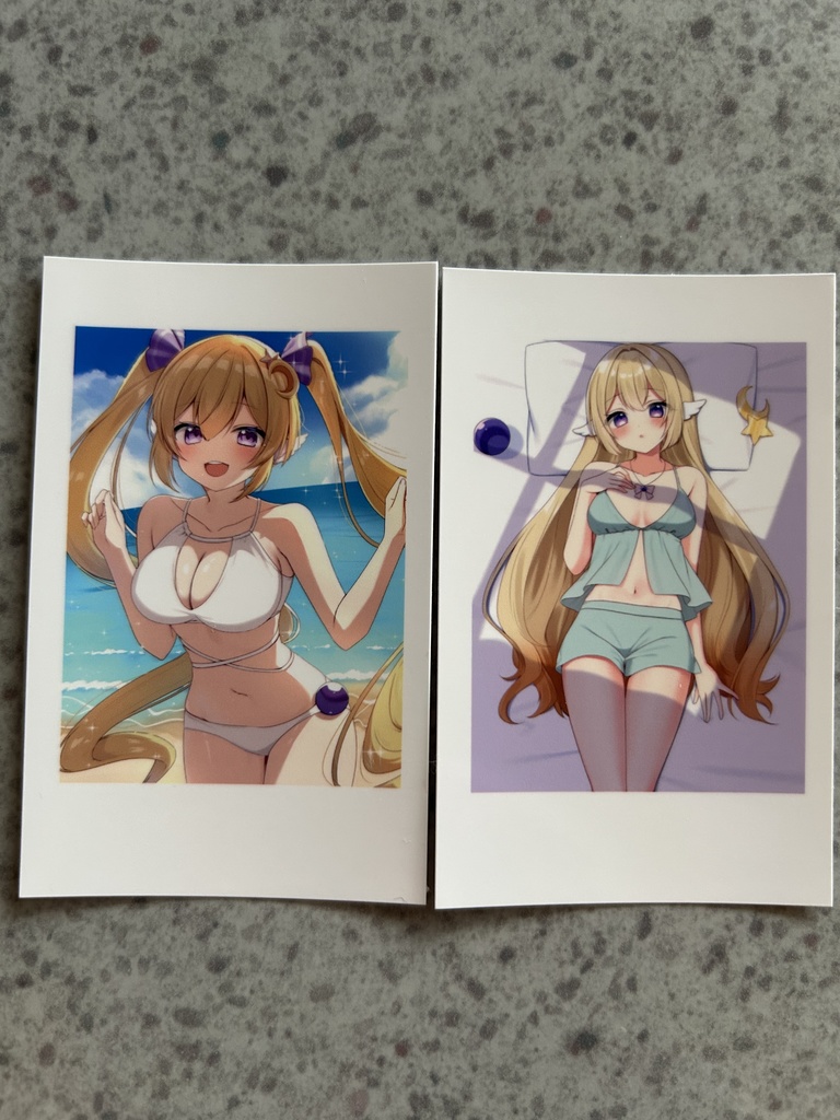 インスタントフォト風カード2種セット