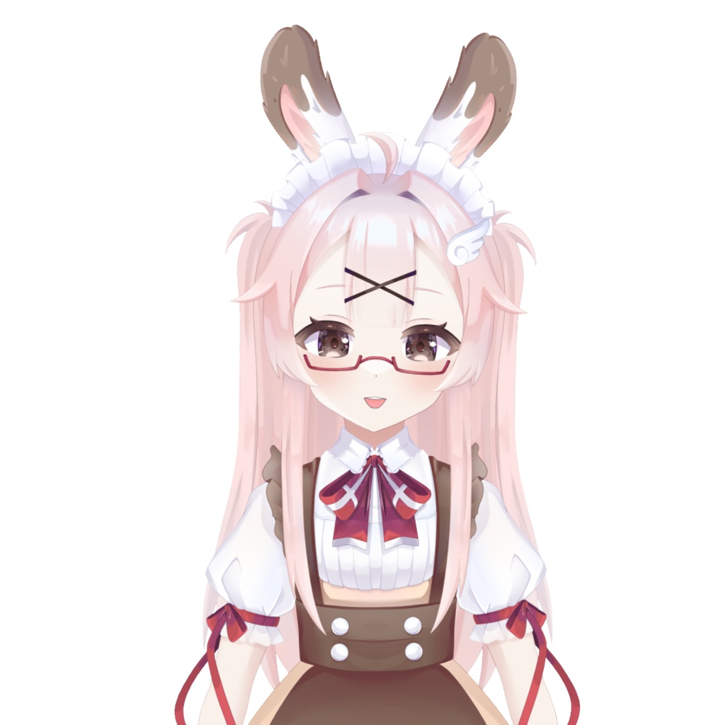 【限定1点】【Limited to 1】VTuber プリンウサギメイド Pudding Bunny Maid