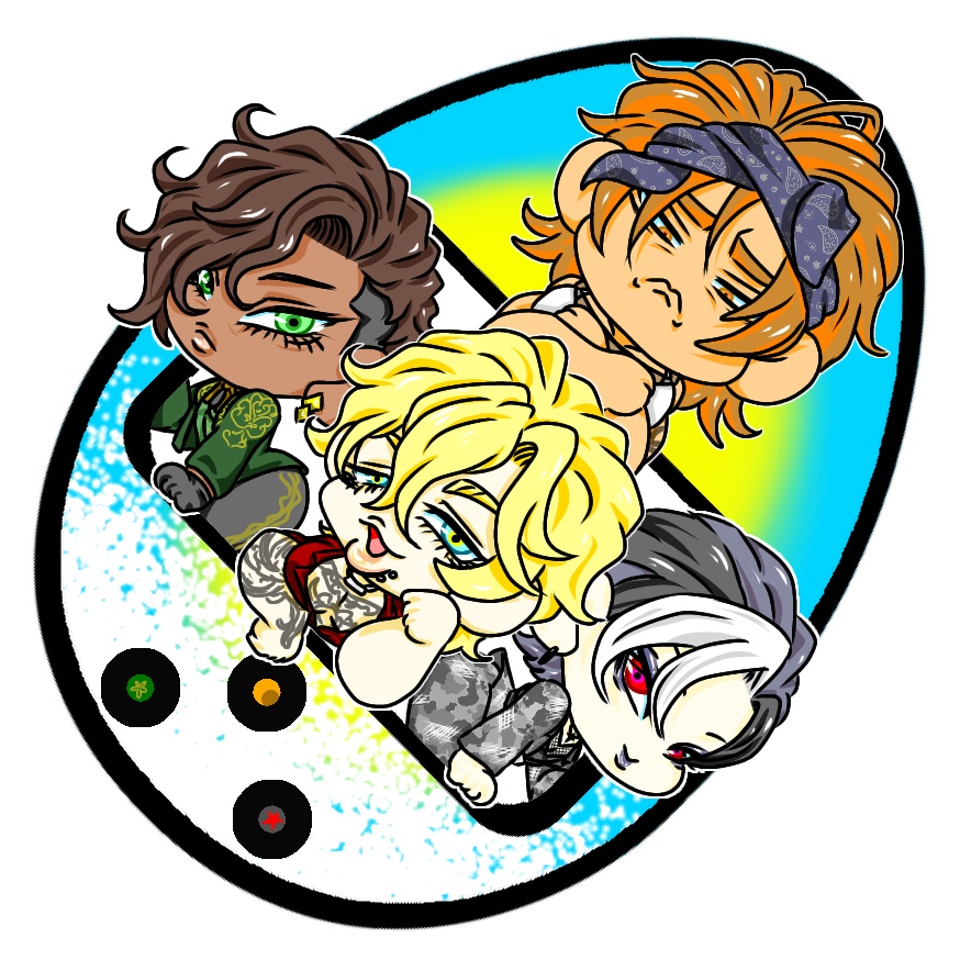 【マッドカルテル①】育成ゲーム風アクリルキーホルダー