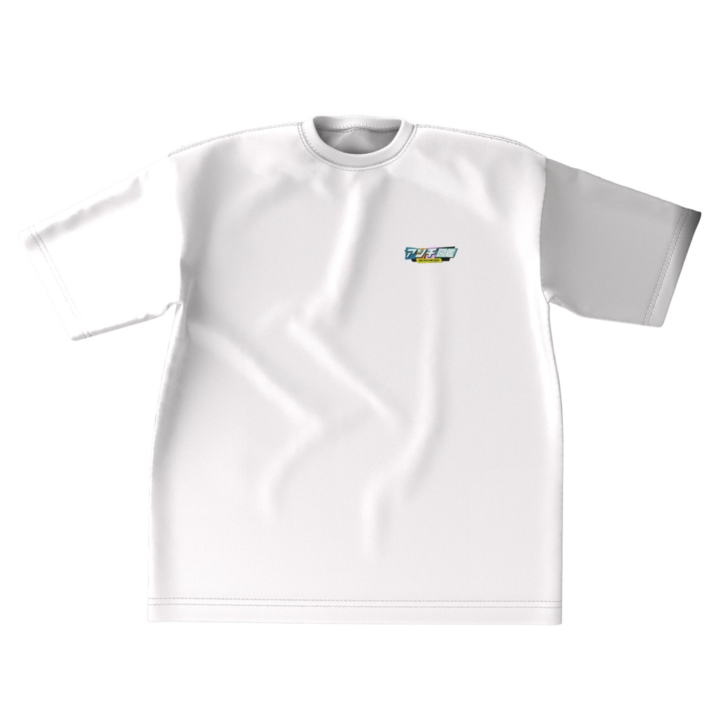 アンチ図鑑ロゴ　ワンポイントTシャツ