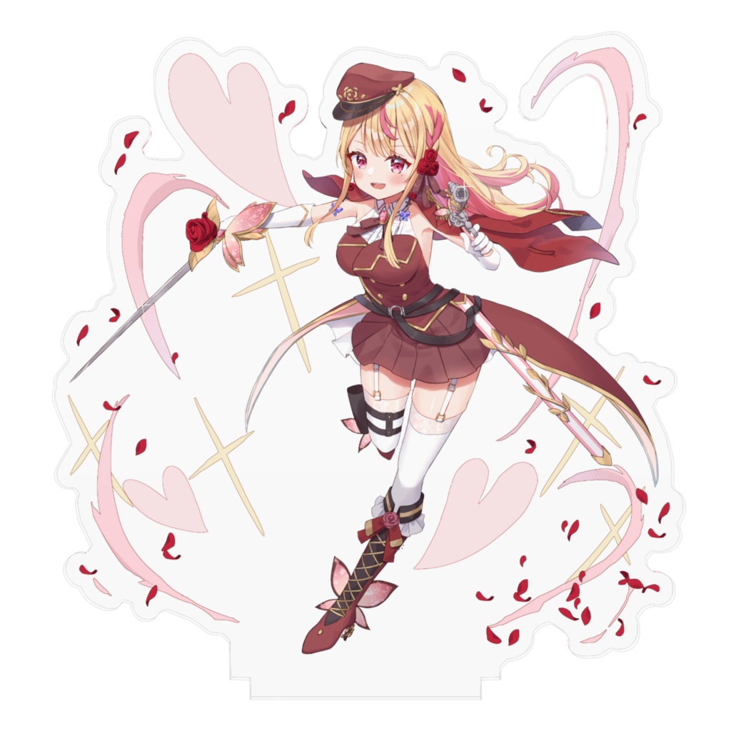 火叫ミオ_2周年記念戦闘服Ver表情差分A