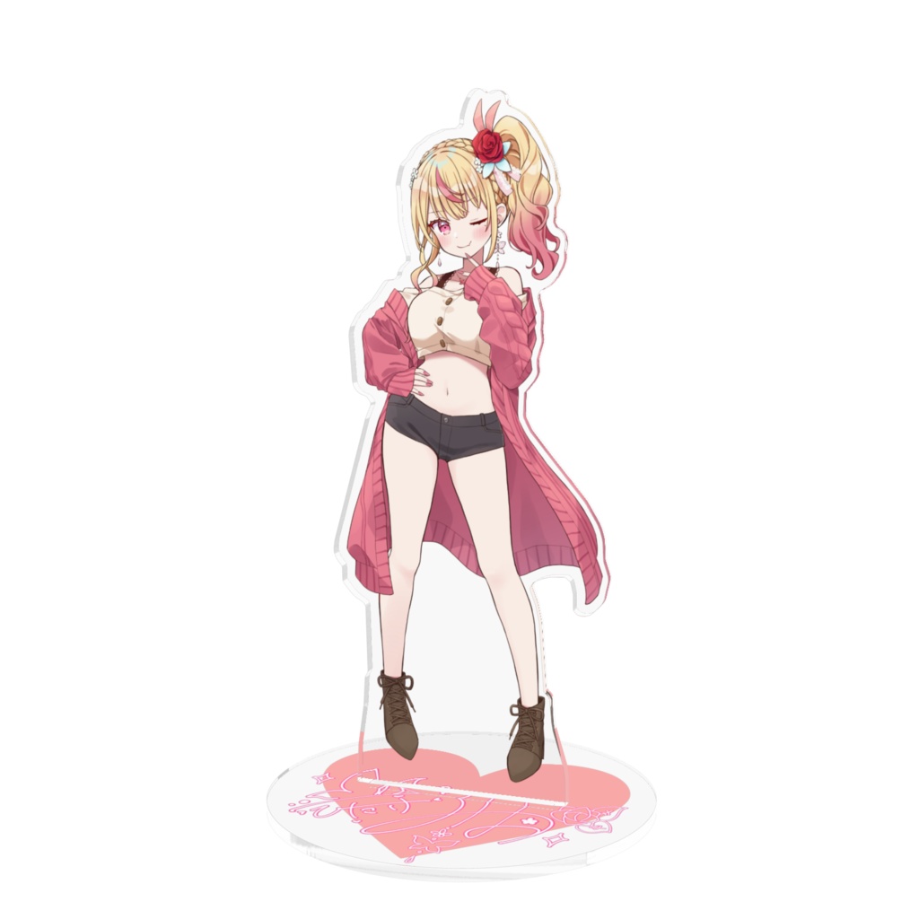 火叫ミオ4周年グッズ『ひたけの事が好き?ほんとカナ~?好きなら証拠見せてよ』