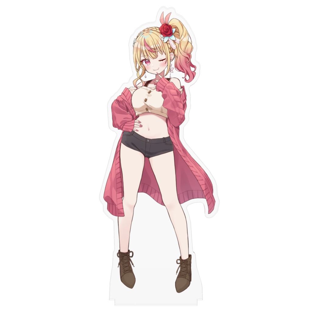 火叫ミオ4周年グッズ『ひたけの事が好き?ほんとカナ~?好きなら証拠見せてよ』