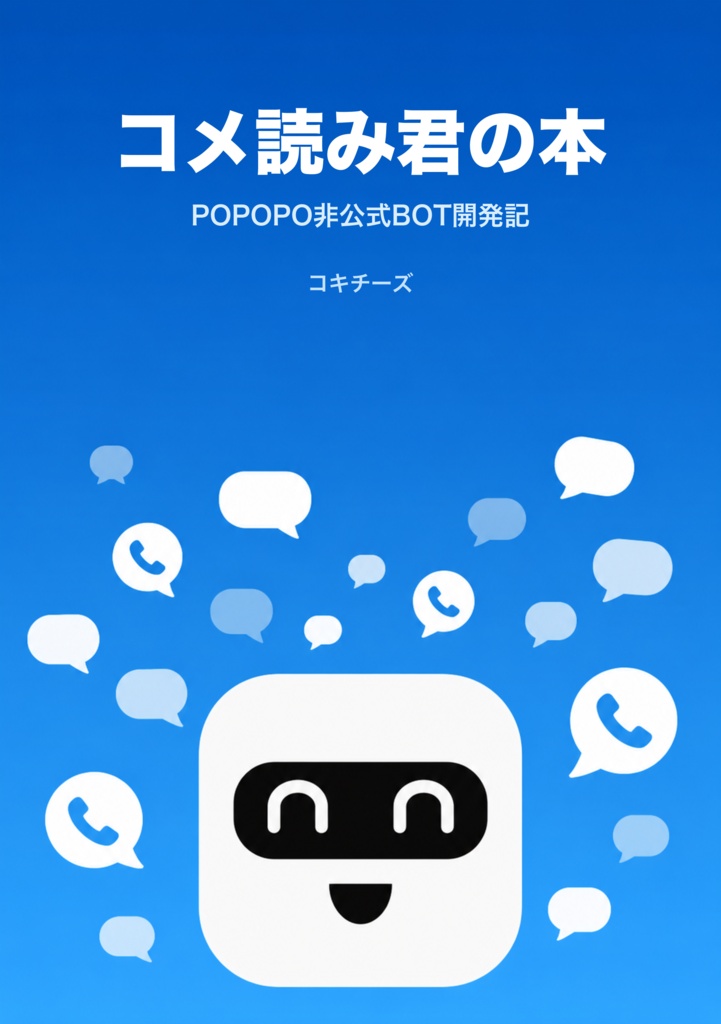 コメ読み君の本 — POPOPO 非公式 BOT 開発記【PDF/EPUB版】