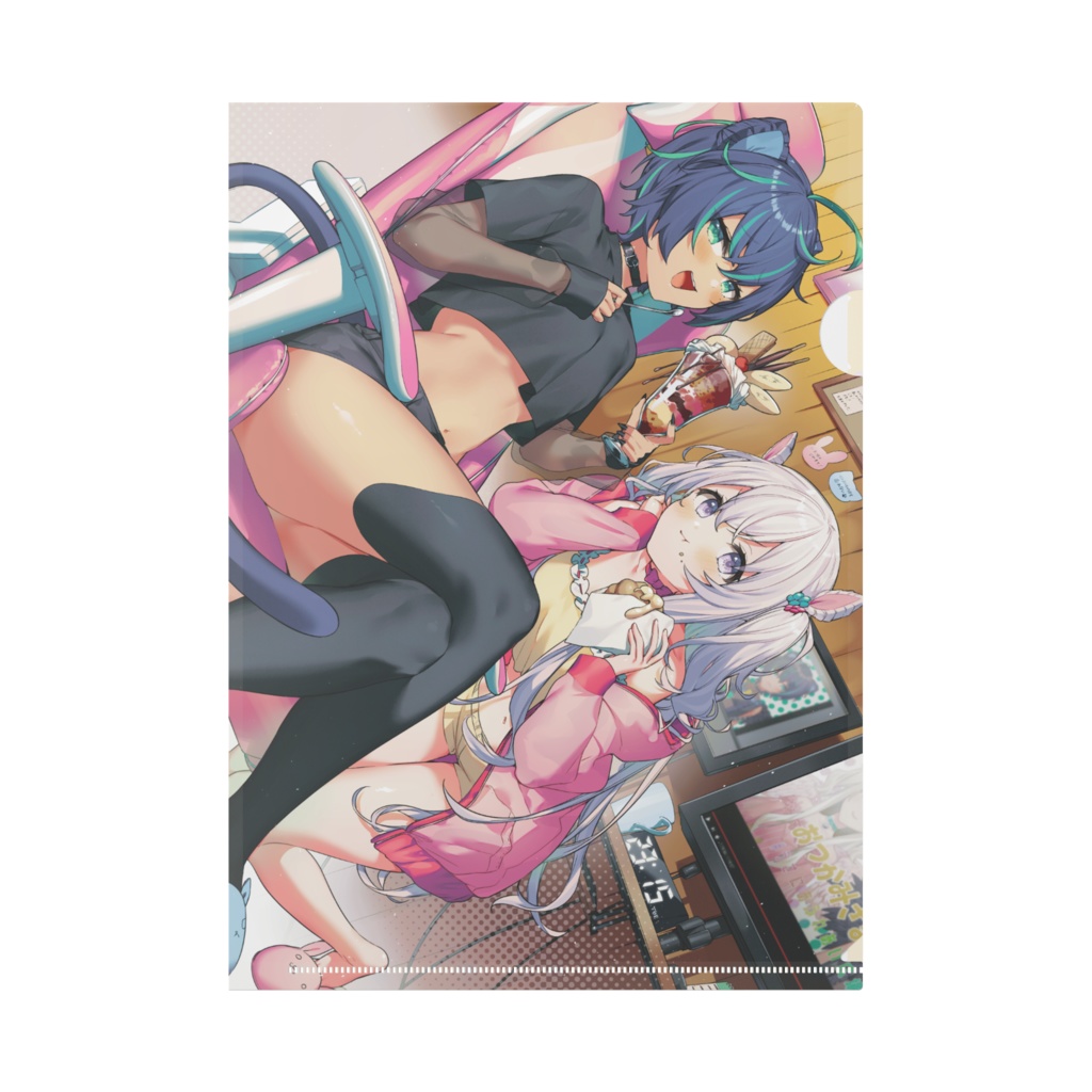 うさにあ🐰🐱1周年記念クリアファイル