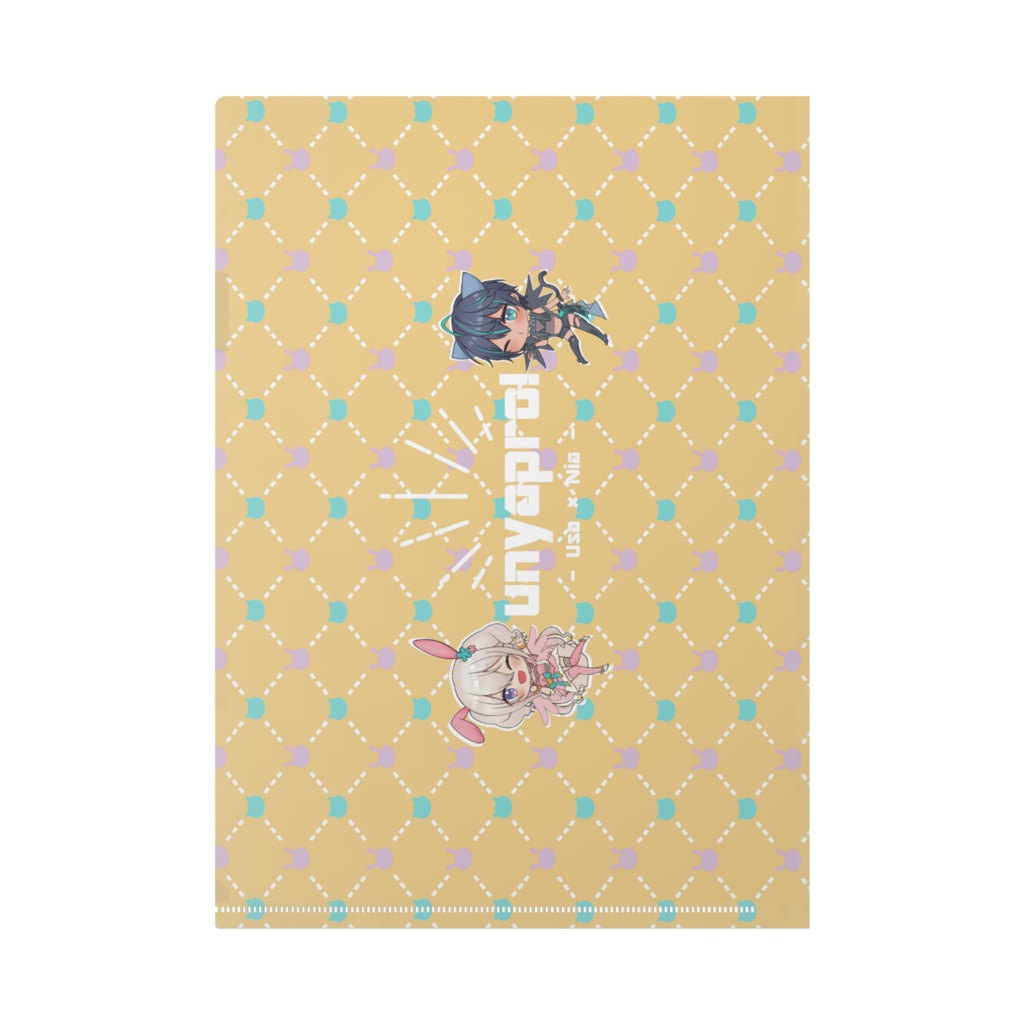 うさにあ🐰🐱1周年記念クリアファイル