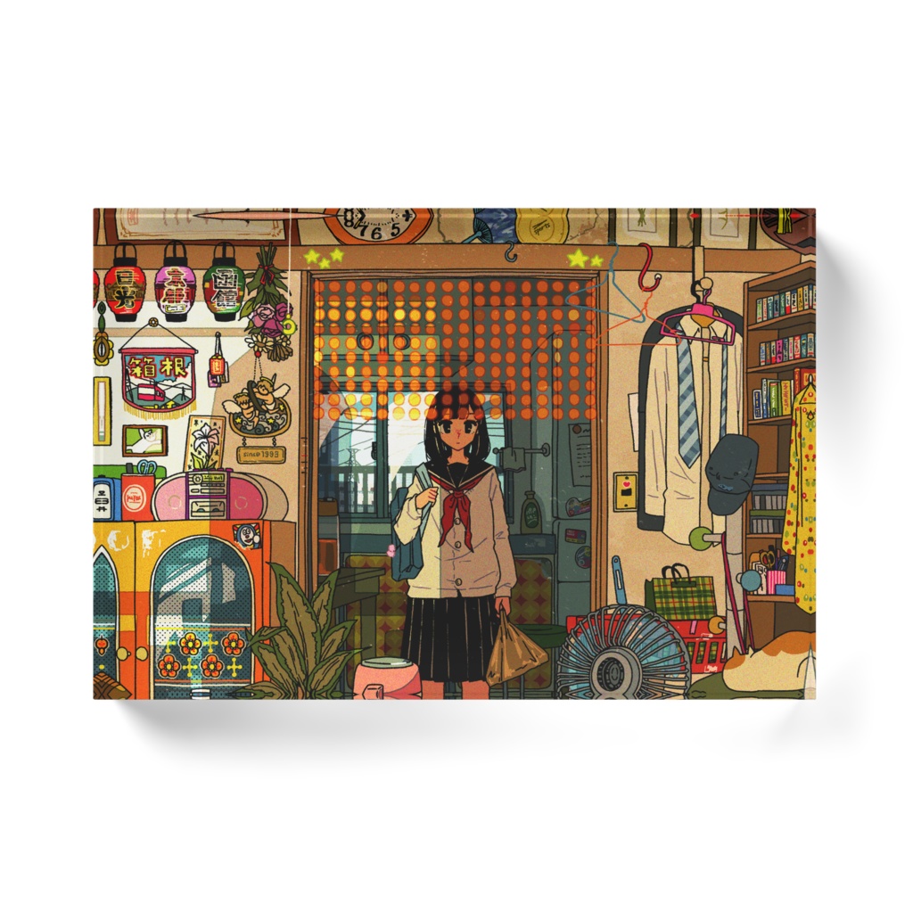 ただいま アクリルブロック