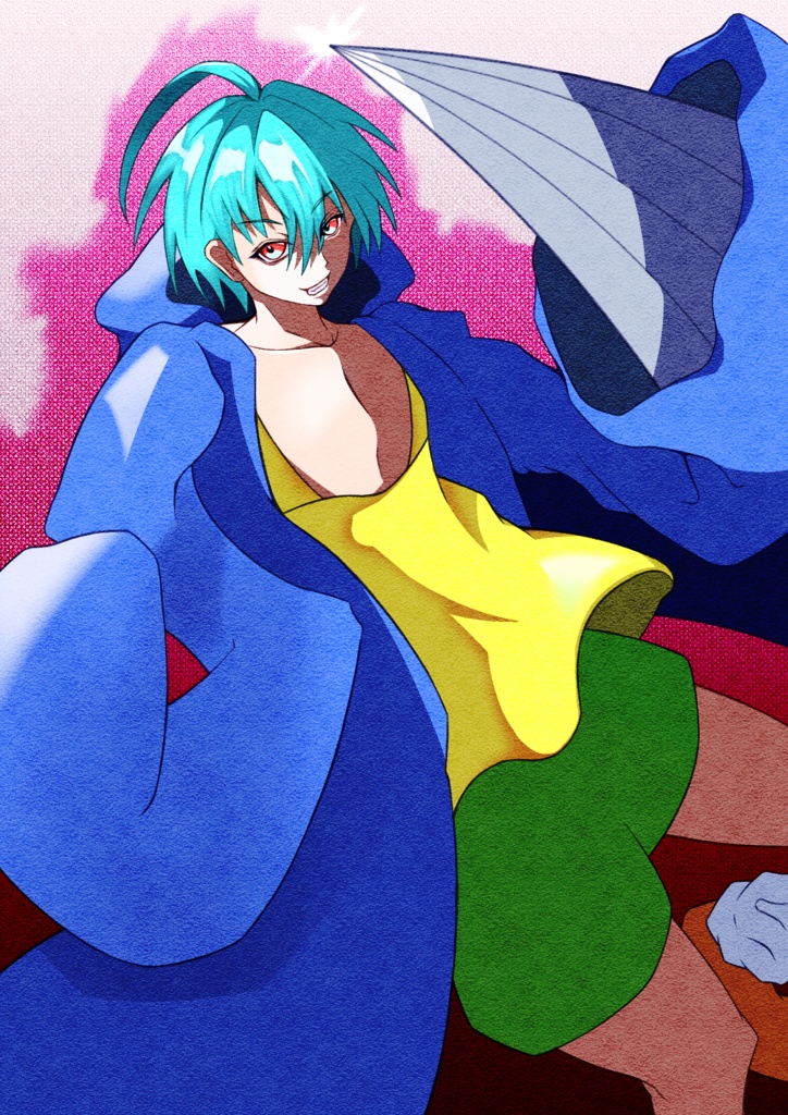 オリキャラフルグラフィックTシャツ(L)