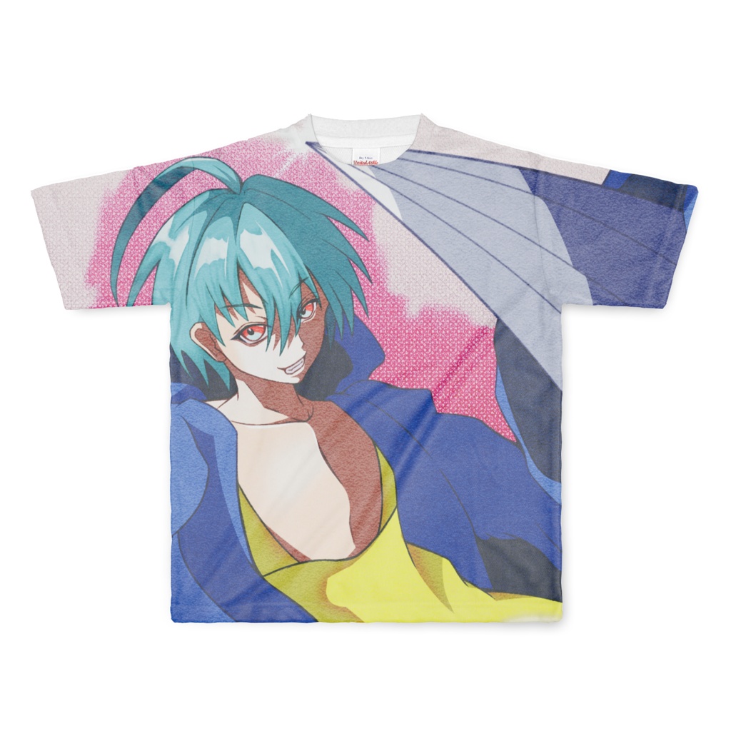 オリキャラフルグラフィックTシャツ（L）