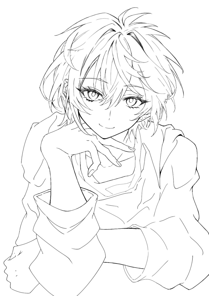 オリジナル線画Tシャツ