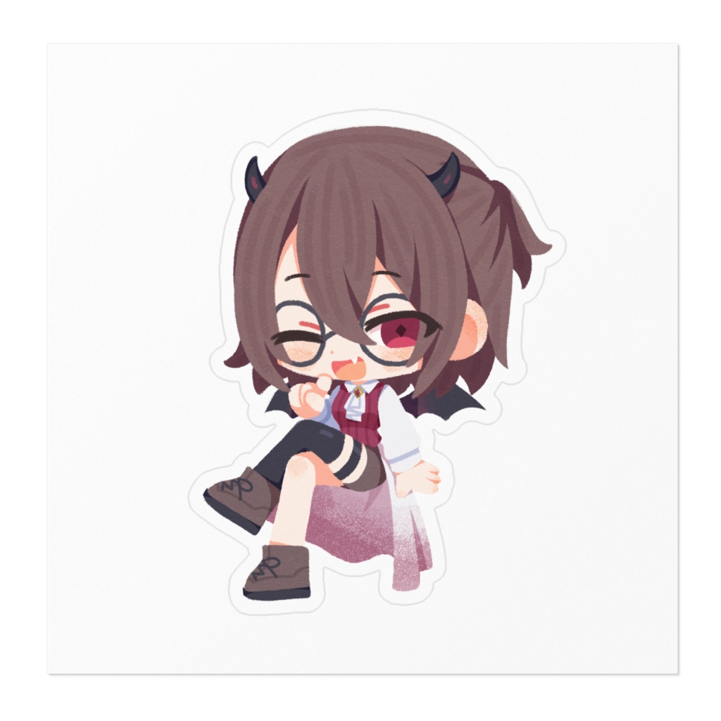 さたん 新衣装 ステッカー