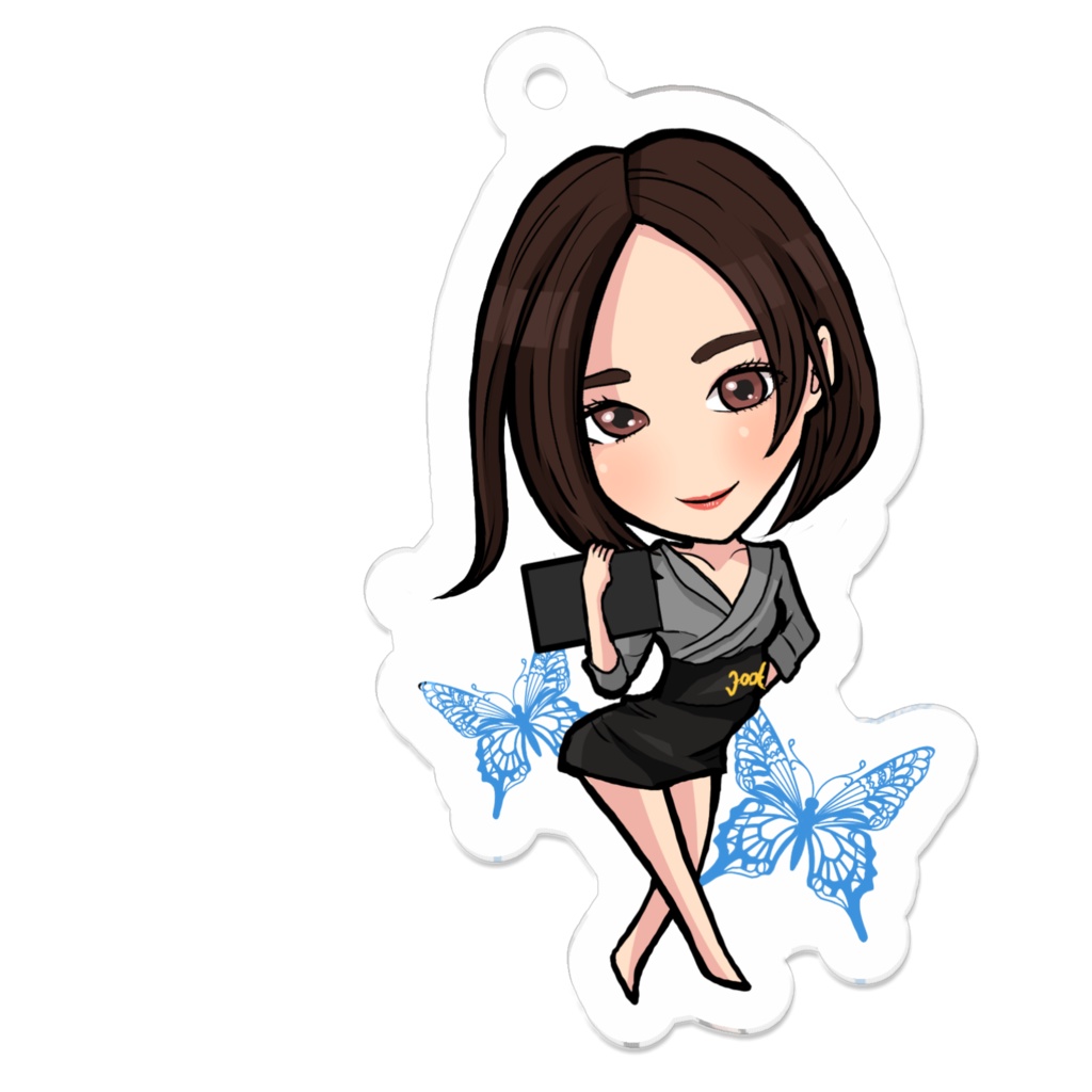 らいらアクリルキーホルダー5cm