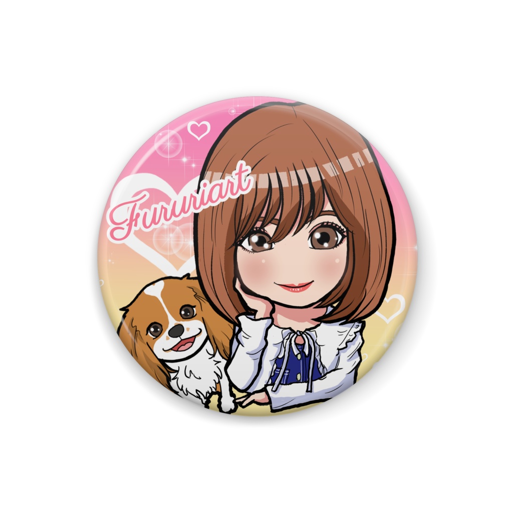 はな缶バッジ32mm