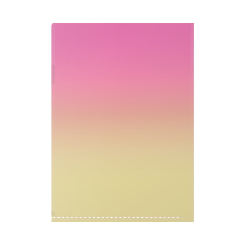 Fururi3周年記念グッズ クリアファイルA4