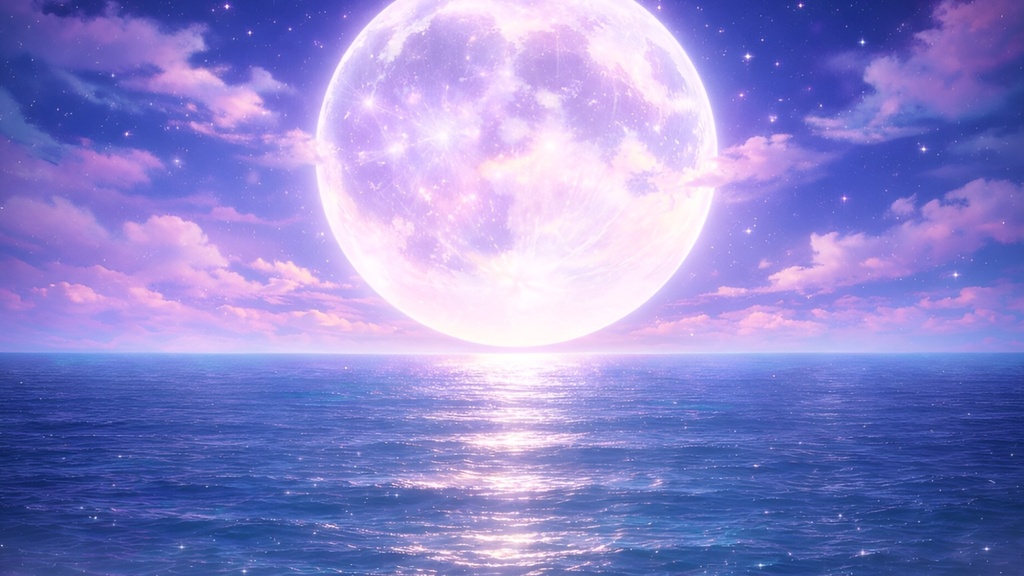 Pastel Night Ocean HD Pack (16:9 / 1920x1080)