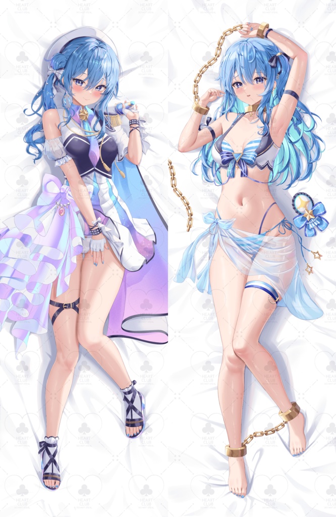 Suisei Dakimakura Cover | すいせい 抱き枕カバー
