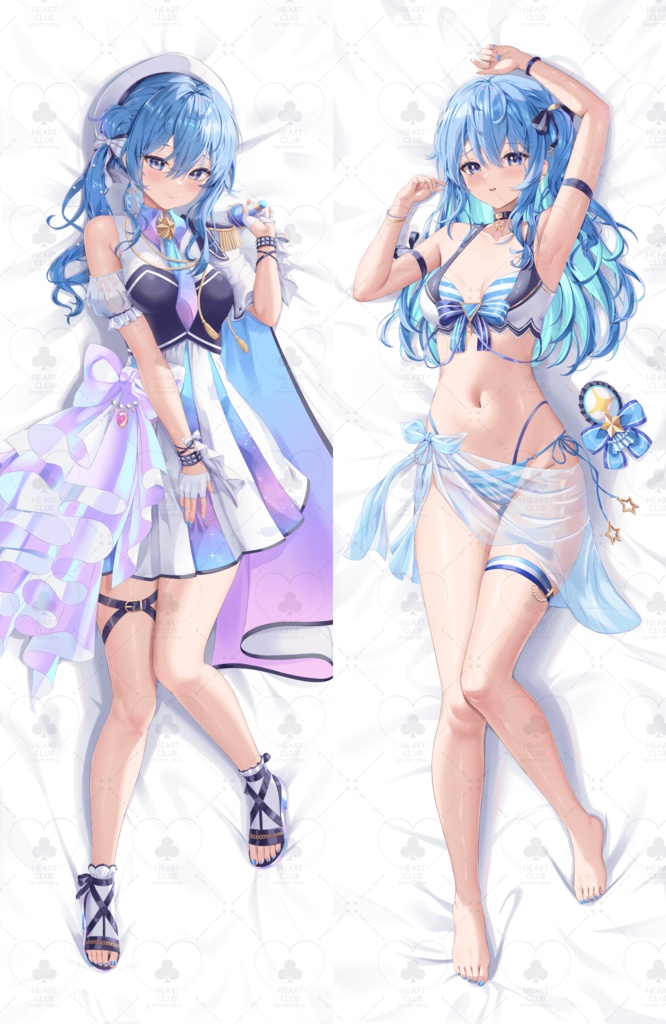 Suisei Dakimakura Cover | すいせい 抱き枕カバー