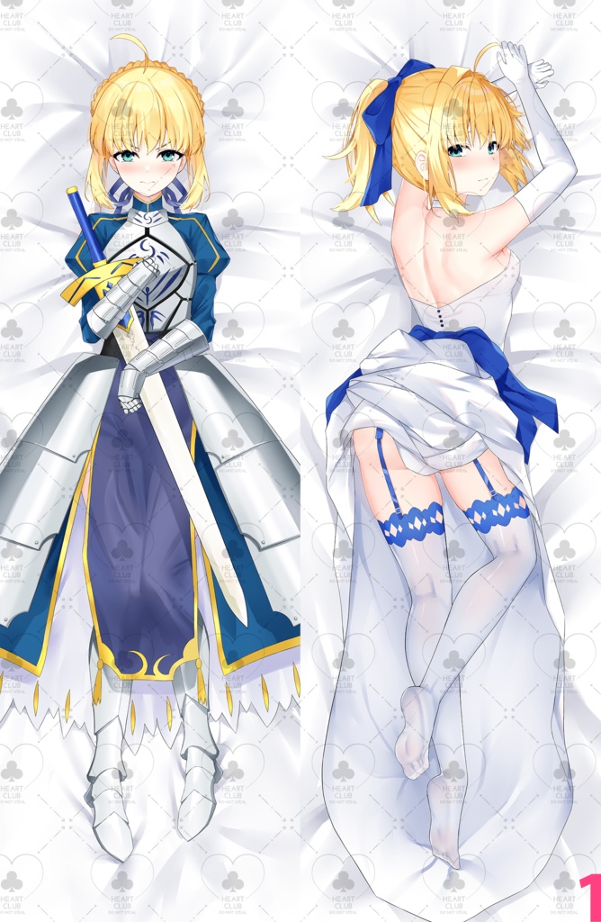 Saber Dakimakura | セイバー 抱き枕カバー