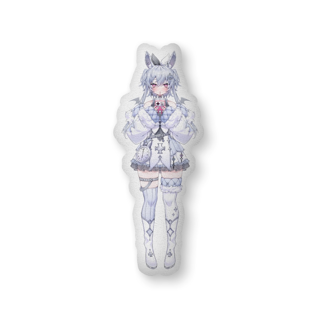 【ボイス付き】ほぼ1/2スケールクッション【両面柄違い】