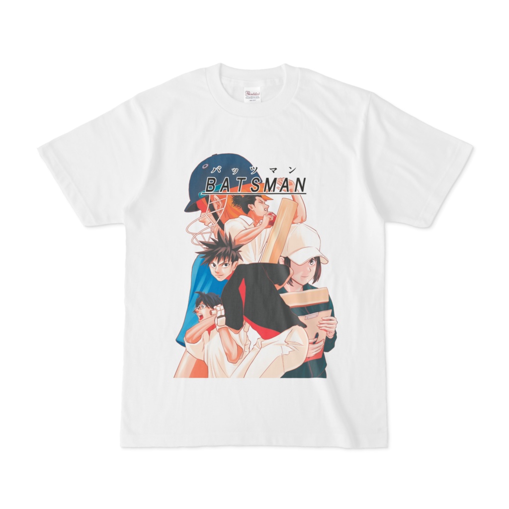 クリケットマンガTシャツ-BATSMAN-バッツマン