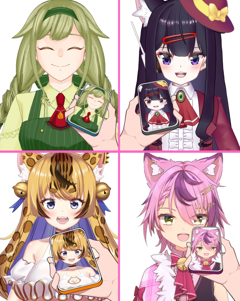 Vtuber素材_スマホ撮影_高画質+商用利用権