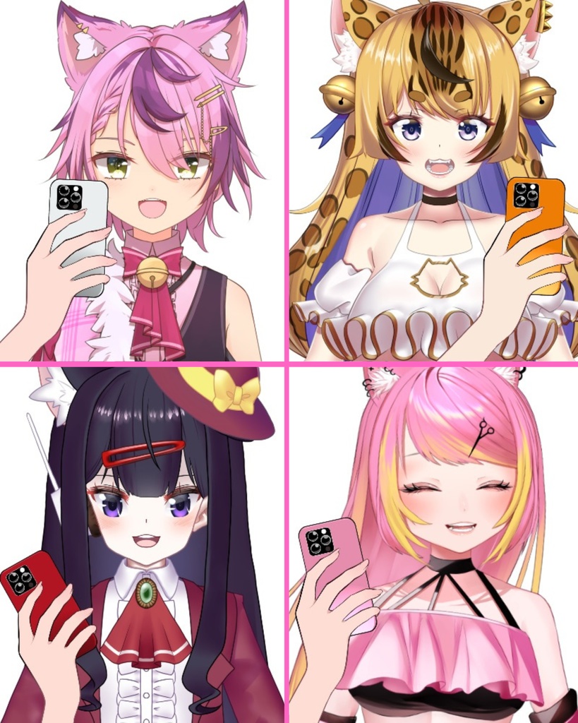 Vtuber素材_スマホ撮影_高画質+商用利用権