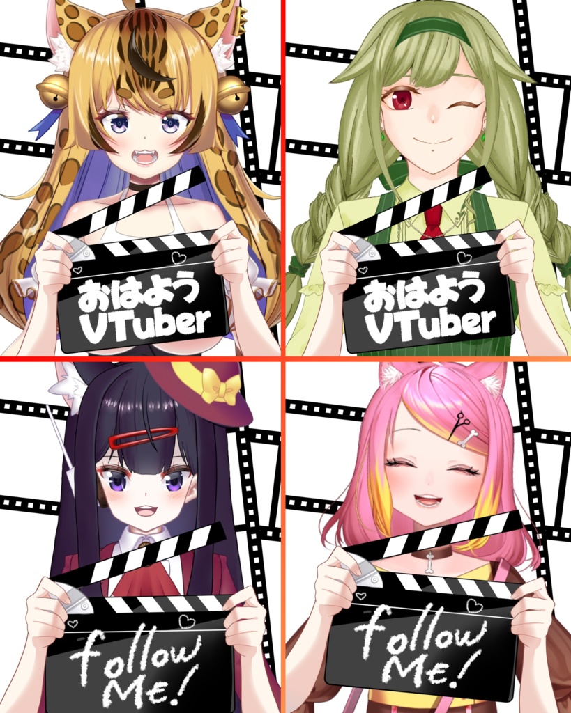 Vtuber素材_映画撮影_高画質+商用利用権