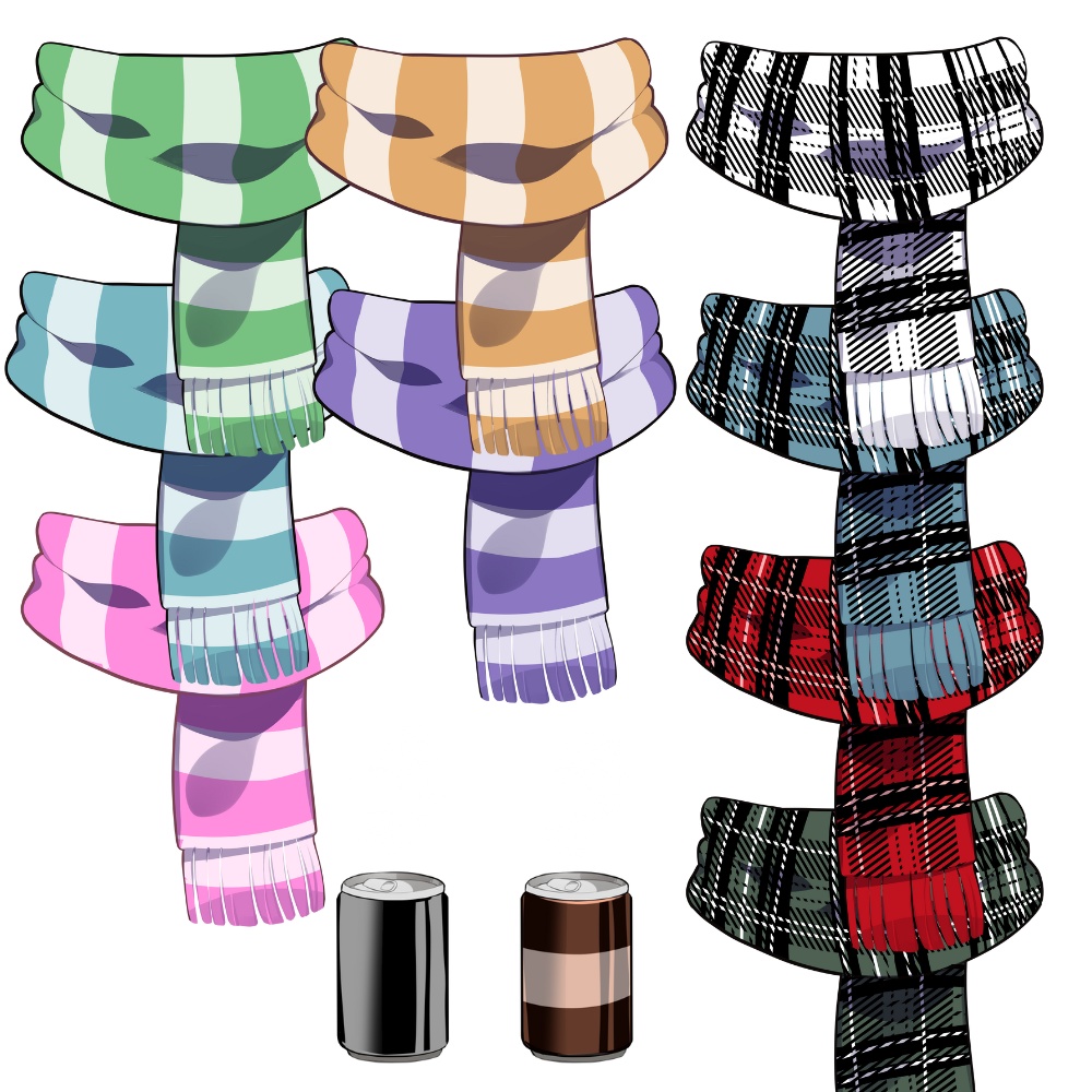 Vtuber素材_冬服もこもこ_高画質+商用利用権