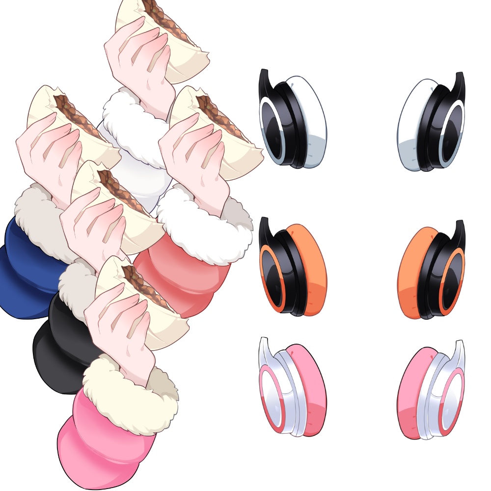 Vtuber素材_K-POP風冬衣装_高画質+商用利用権