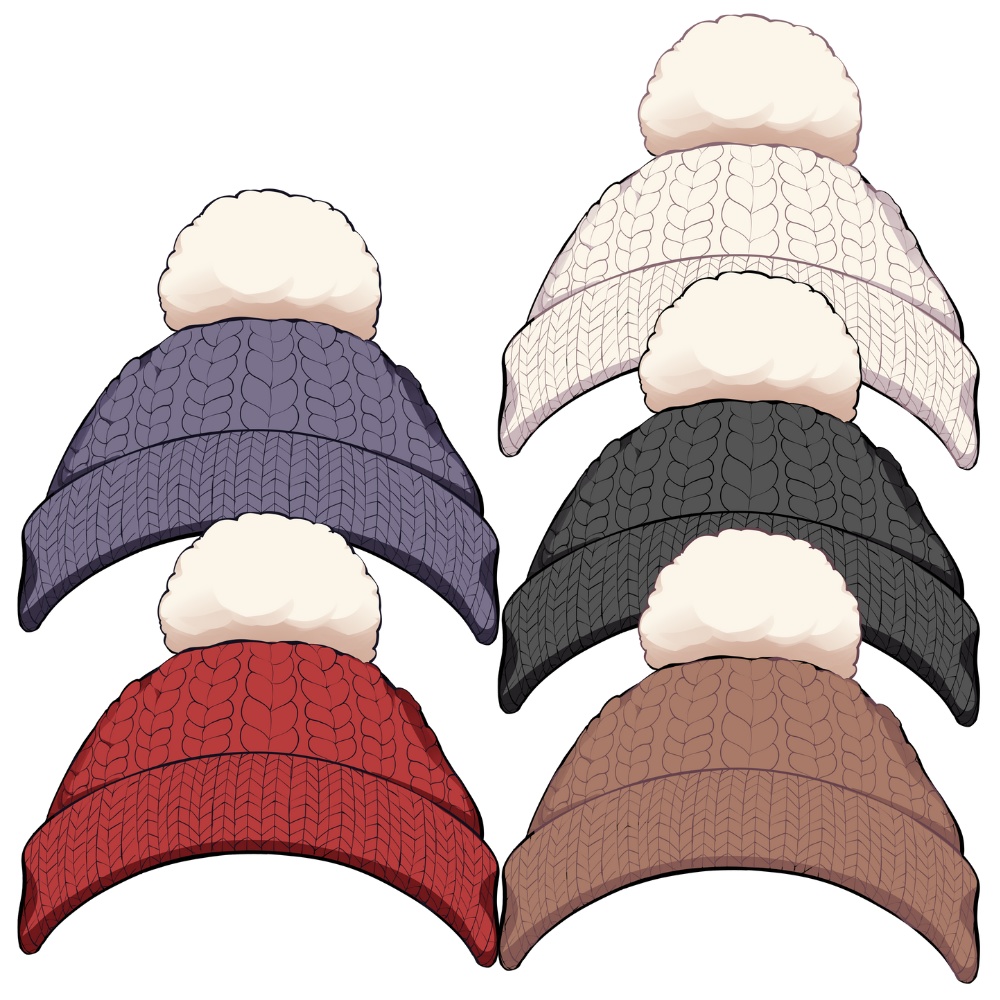 Vtuber素材_エスニックデザイン冬衣装_高画質+商用利用権