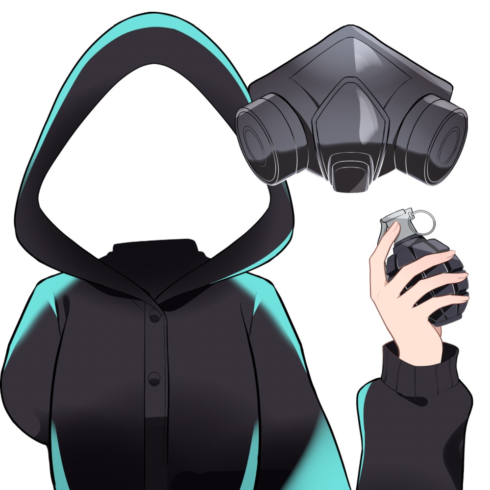 Vtuber素材_闇堕ちした工作員_高画質+商用利用権