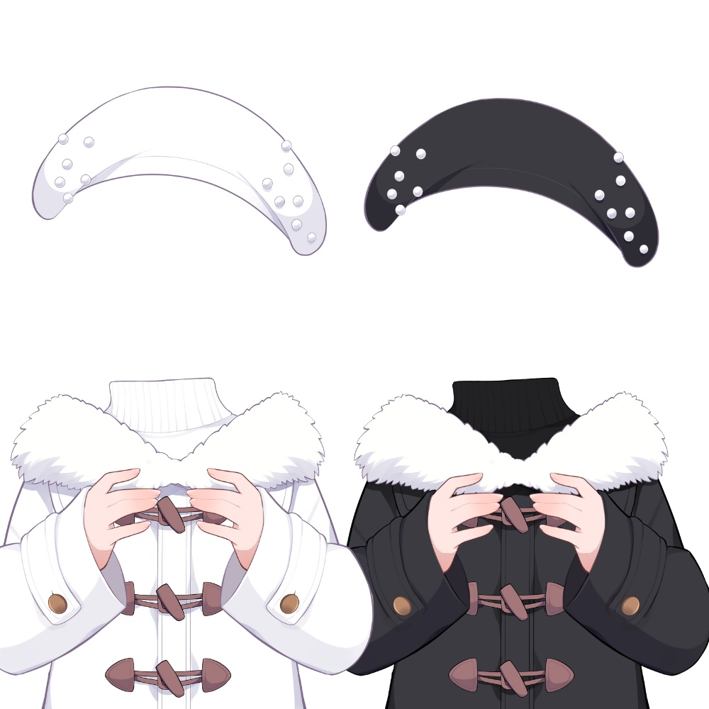 VTuber素材_➁バレンタイン素材_プレゼントをわたす衣装_高画質+商用利用権