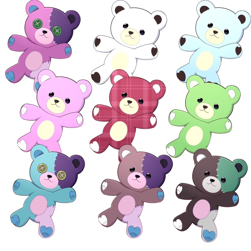 VTuber素材_もこふわケープ付衣装_高画質+商用利用権