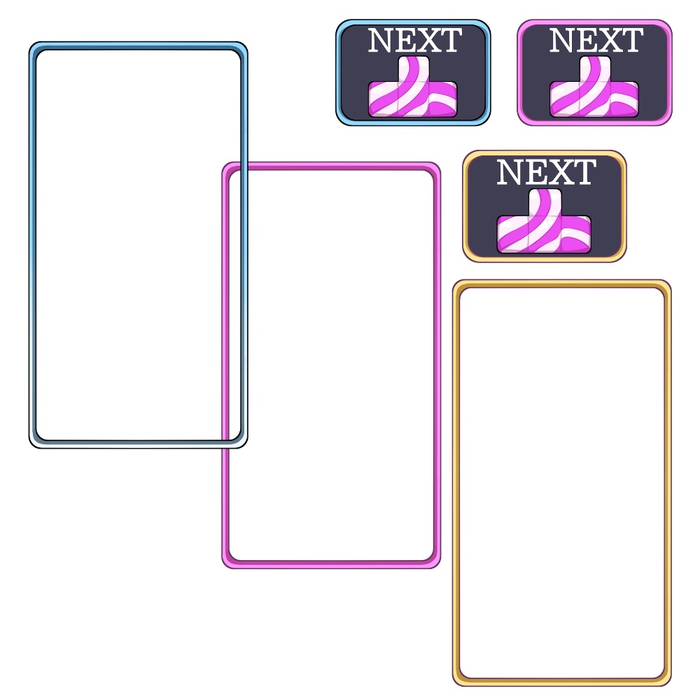 VTuber素材_お菓子テトリス素材_高画質+商用利用権