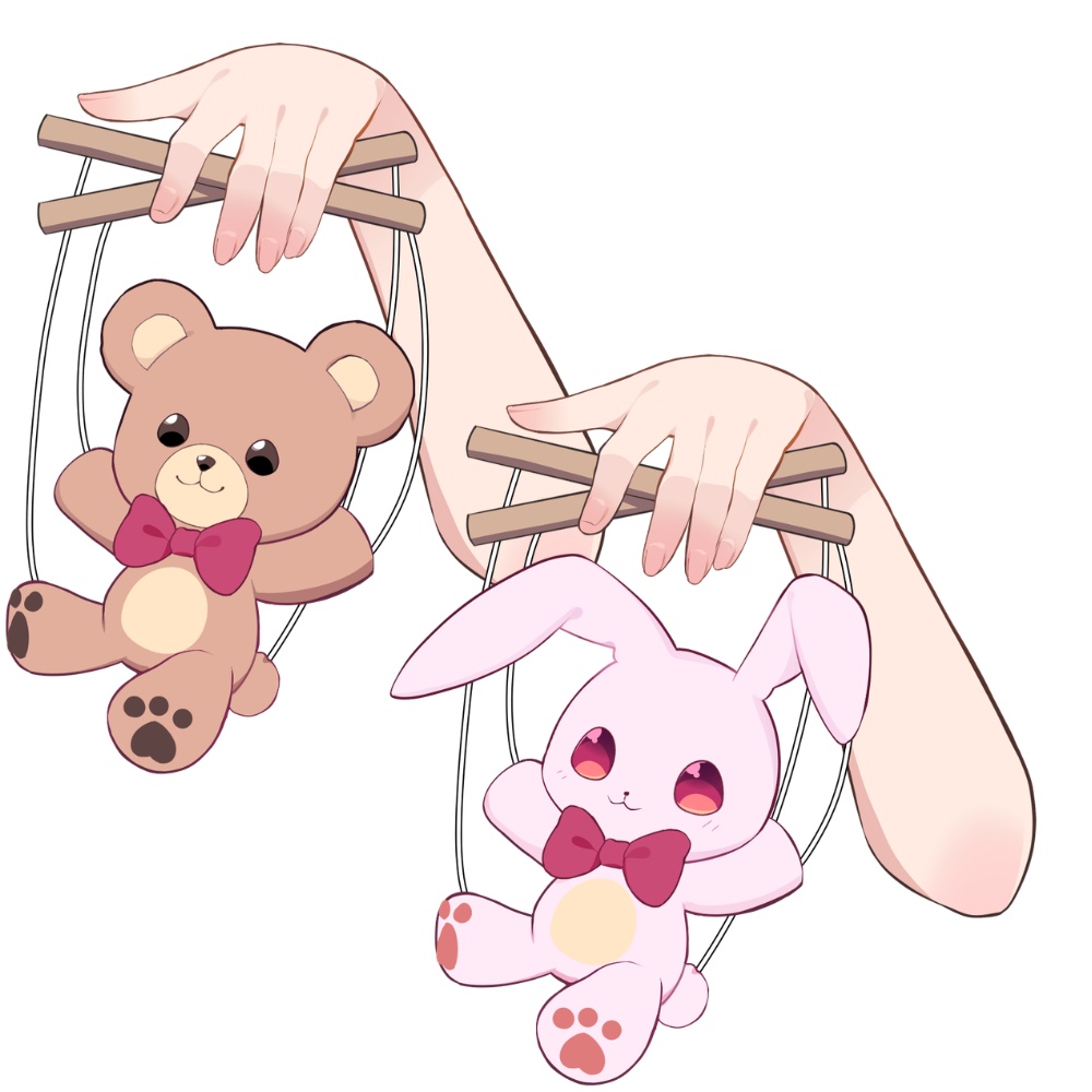 VTuber素材_ぬいぐるみマリオネット素材_高画質+商用利用権