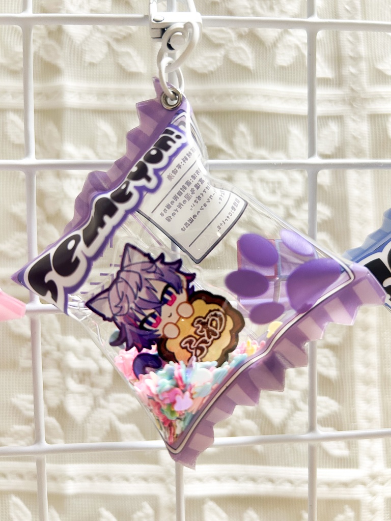 【キーホルダー】せめよんキャンディチャーム
