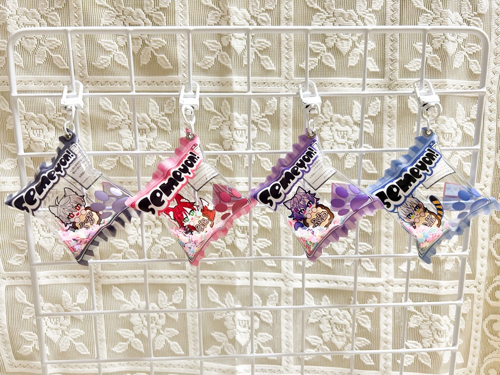 【キーホルダー】せめよんキャンディチャーム