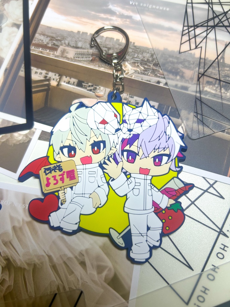 【ラバスト】マッドタウンGTAラバーストラップキーホルダー