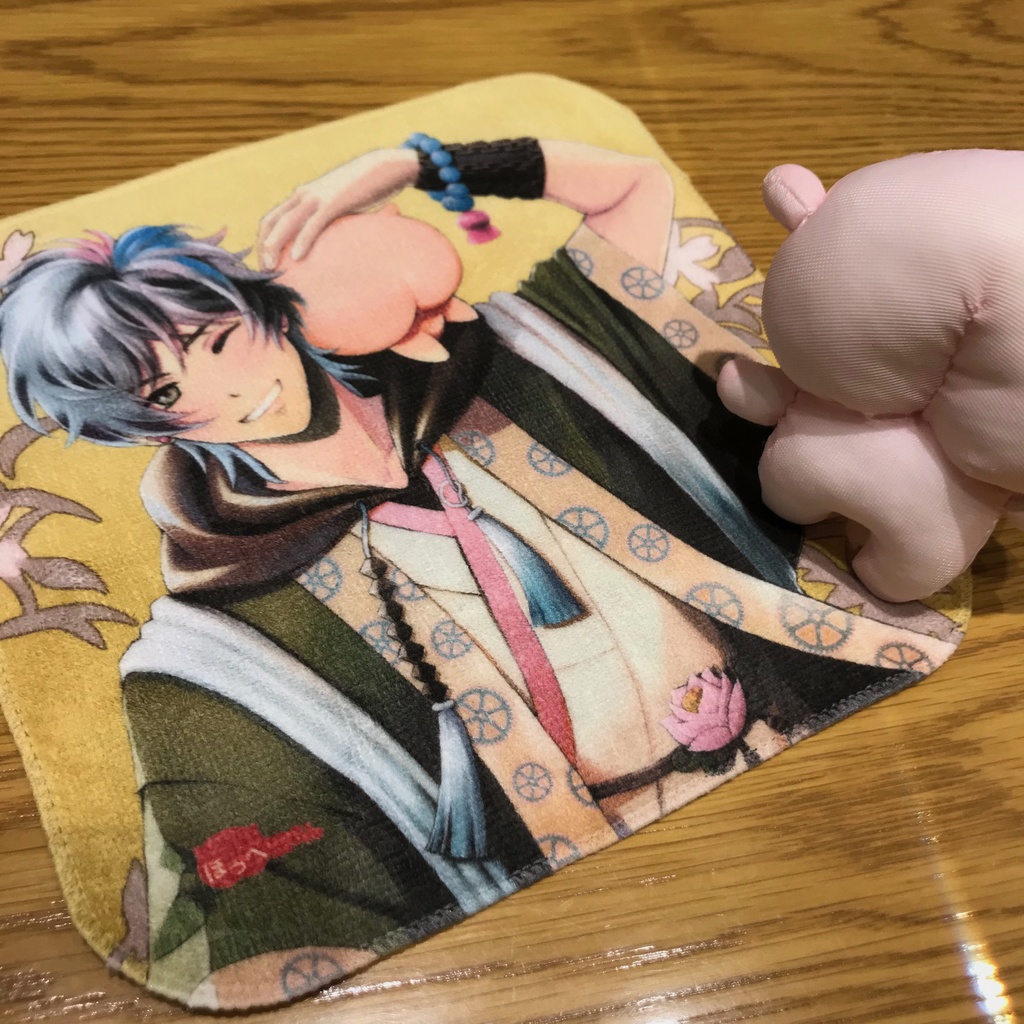 ほっぺ屋アニコラミニタオル